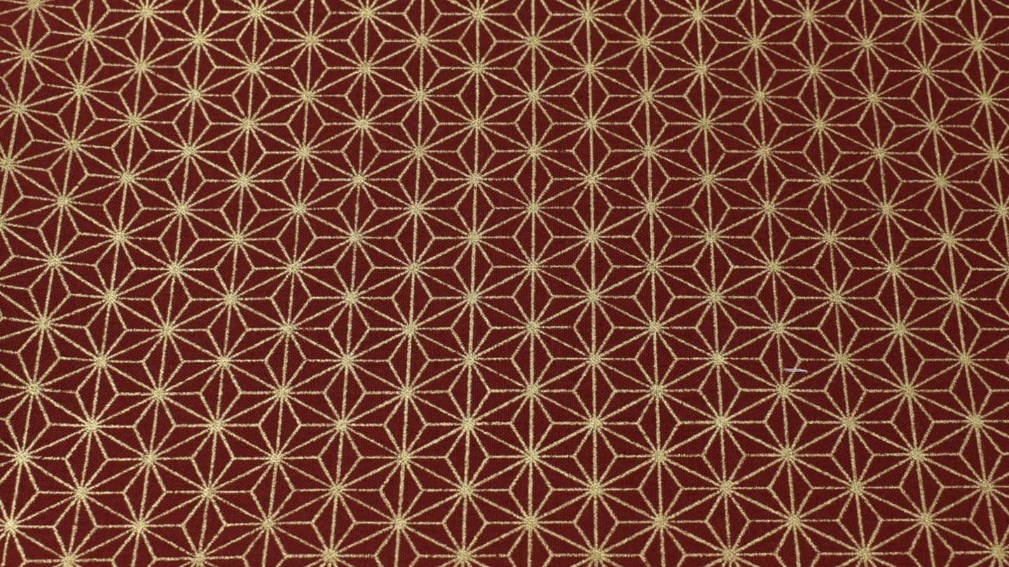 納骨袋生地麻の葉柄