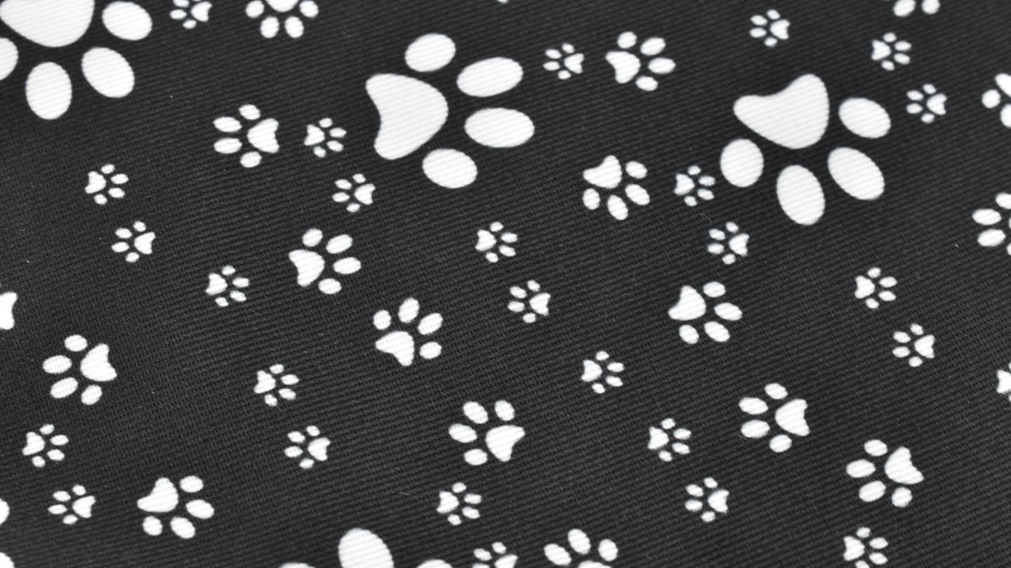 動物用骨袋生地見本肉球