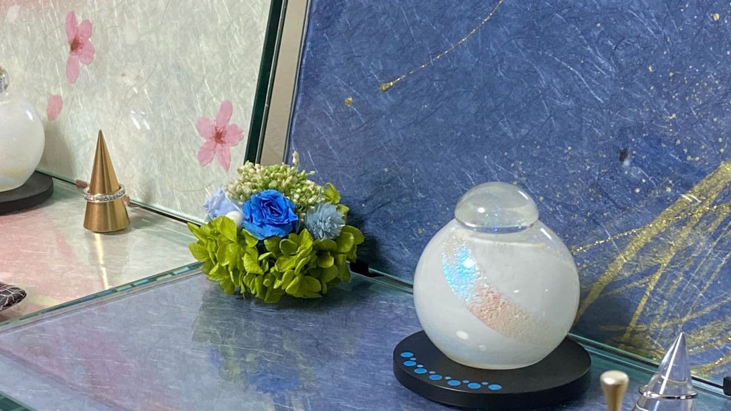 ガラス仏壇設置イメージ