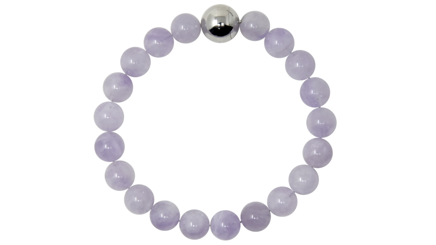遺骨の入るブレスレット ラベンダーアメジスト