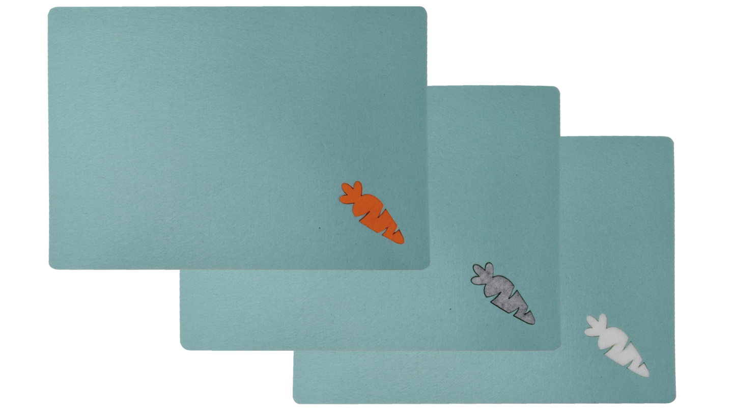 にんじんアイスブルー